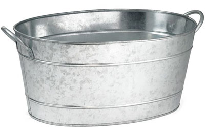 Galvanized Tub - Small