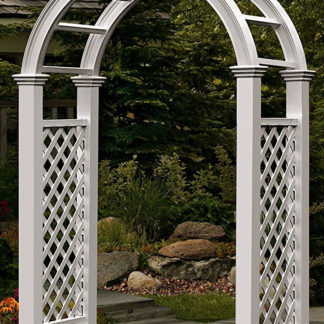 White Garden Arch