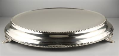 Silver Cake Display Stand