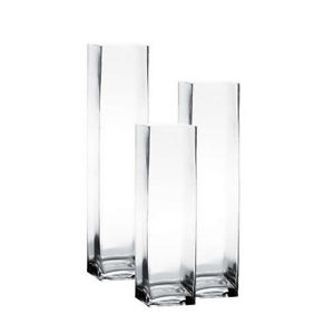 Block Vase - 10in x 4in
