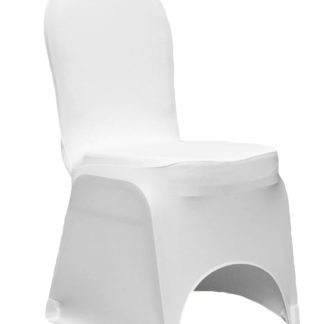 Spandex Chair Cover - Color: White