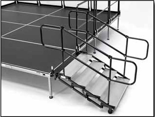 Four Step Stair Unit for Bil-Jax Stage