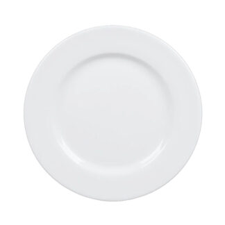 Round China Plate - 7-1/2in (Rack of 20)