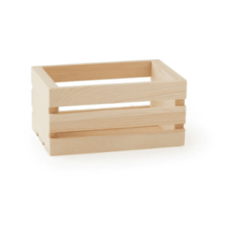 Wood Crate - Color: Natural