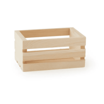 Wood Crate - Color: Natural