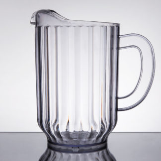 Clear Plastic Pitcher