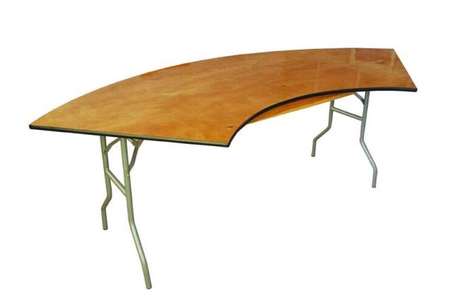 Specialty Table - Serpentine Table - 48in