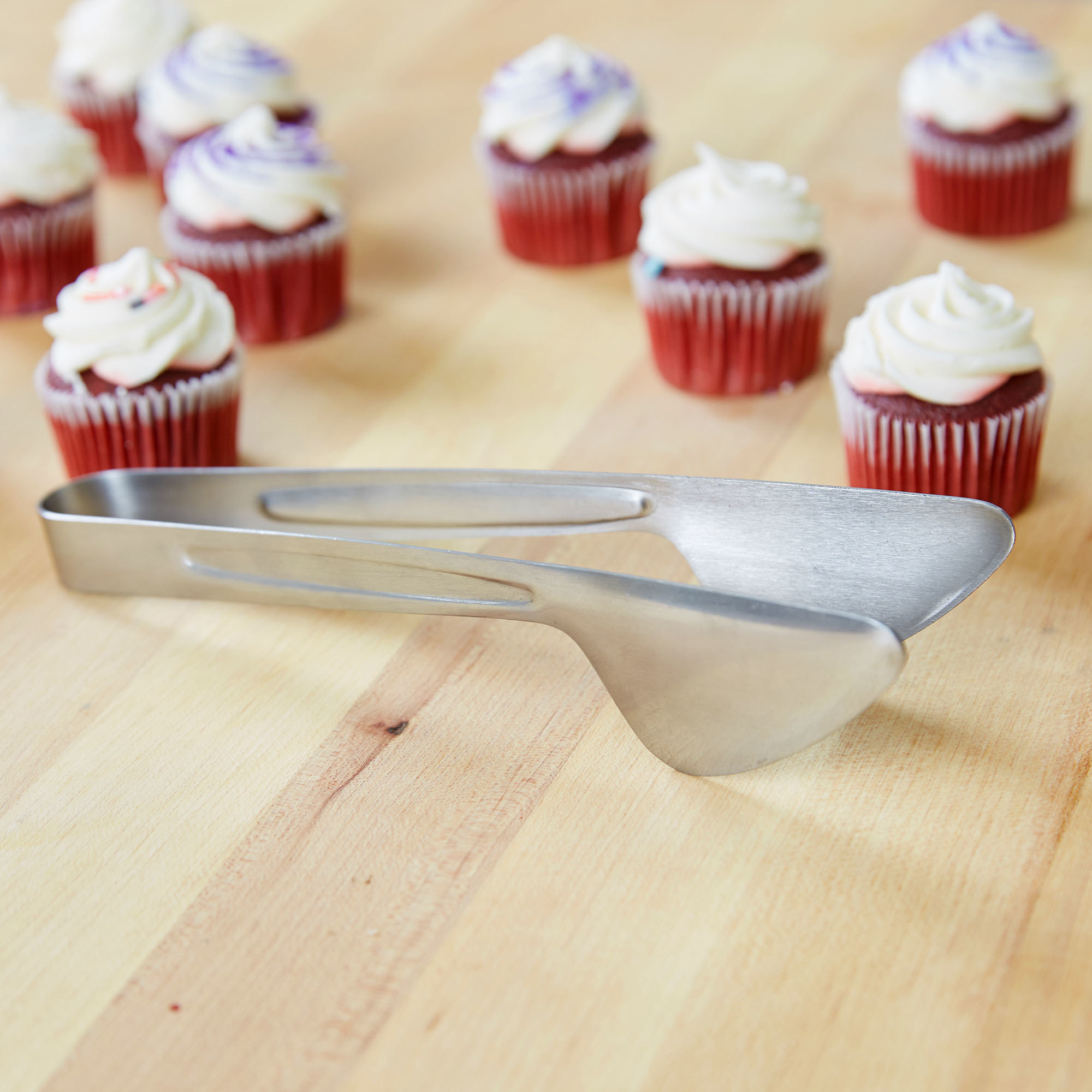 Stainless Steel Serving Tongs - 12in