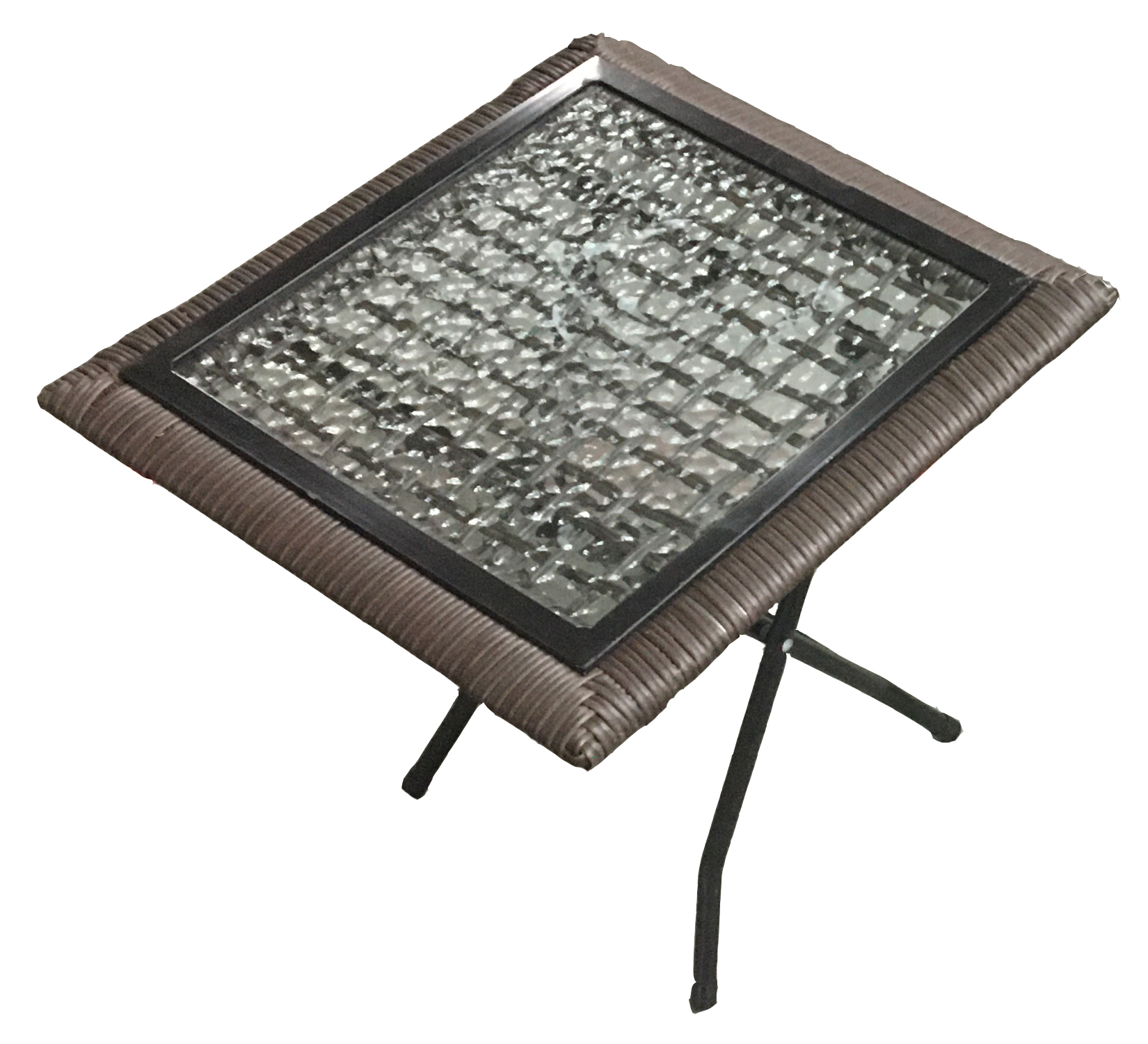 Wicker End Table - Square - 24in x 24in
