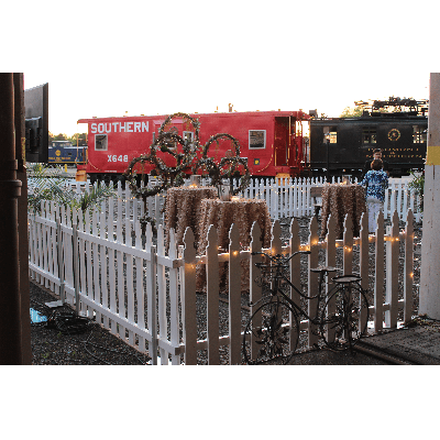 Straight White Wood Fence Panel - Priced Per Panel