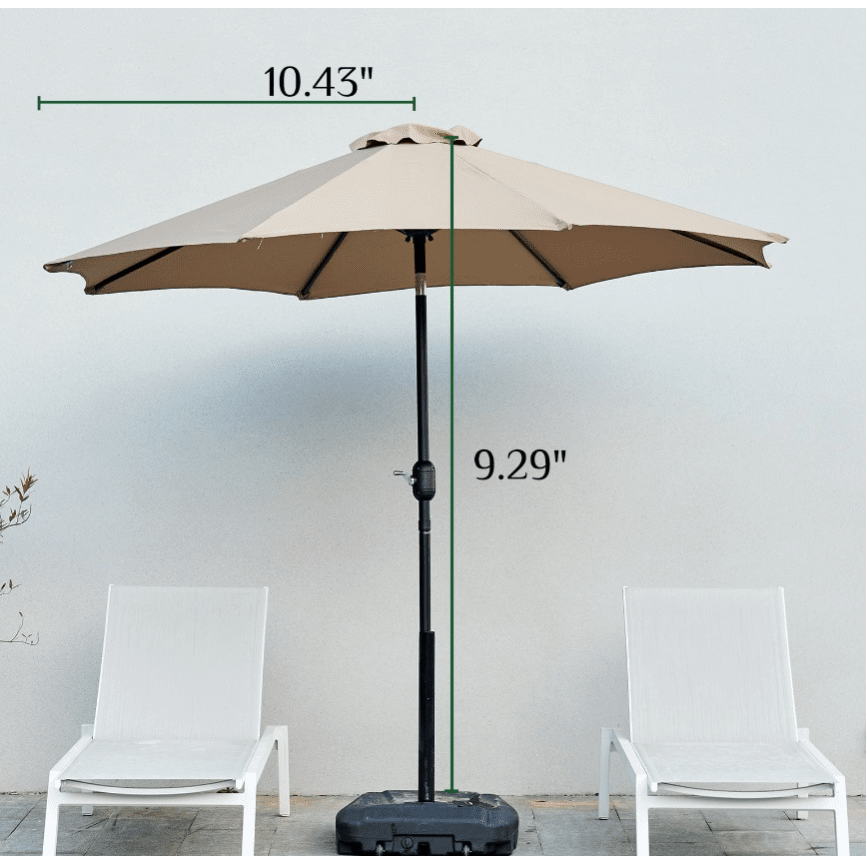 Umbrella with Base - 9ft